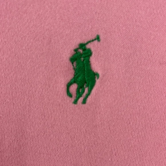 Ralph Lauren Pink Polo Dress with Green Logo - Picture 3 of 13